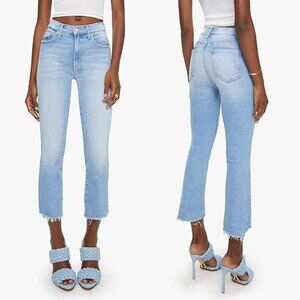 NWOT MOTHER The Insider Crop Step Fray Jeans